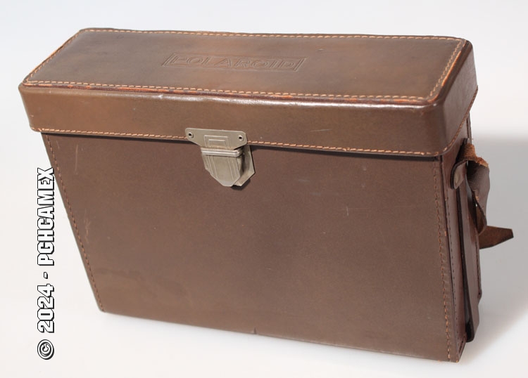 Polaroid Brown Leather Camera Case About 105in Length By 3in Wide By